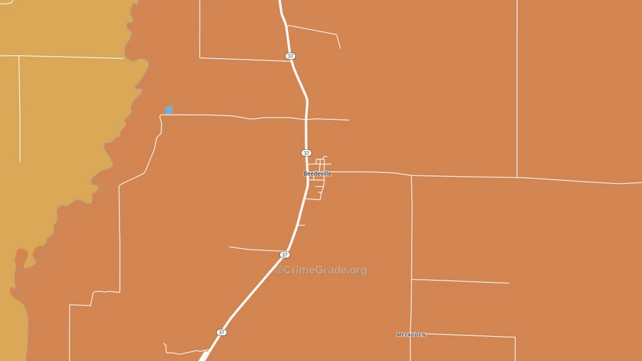 72014, AR Map of Theft Rates