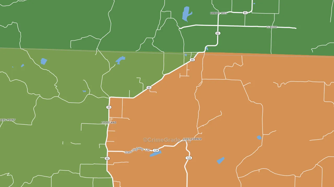72030, AR Map of Theft Rates