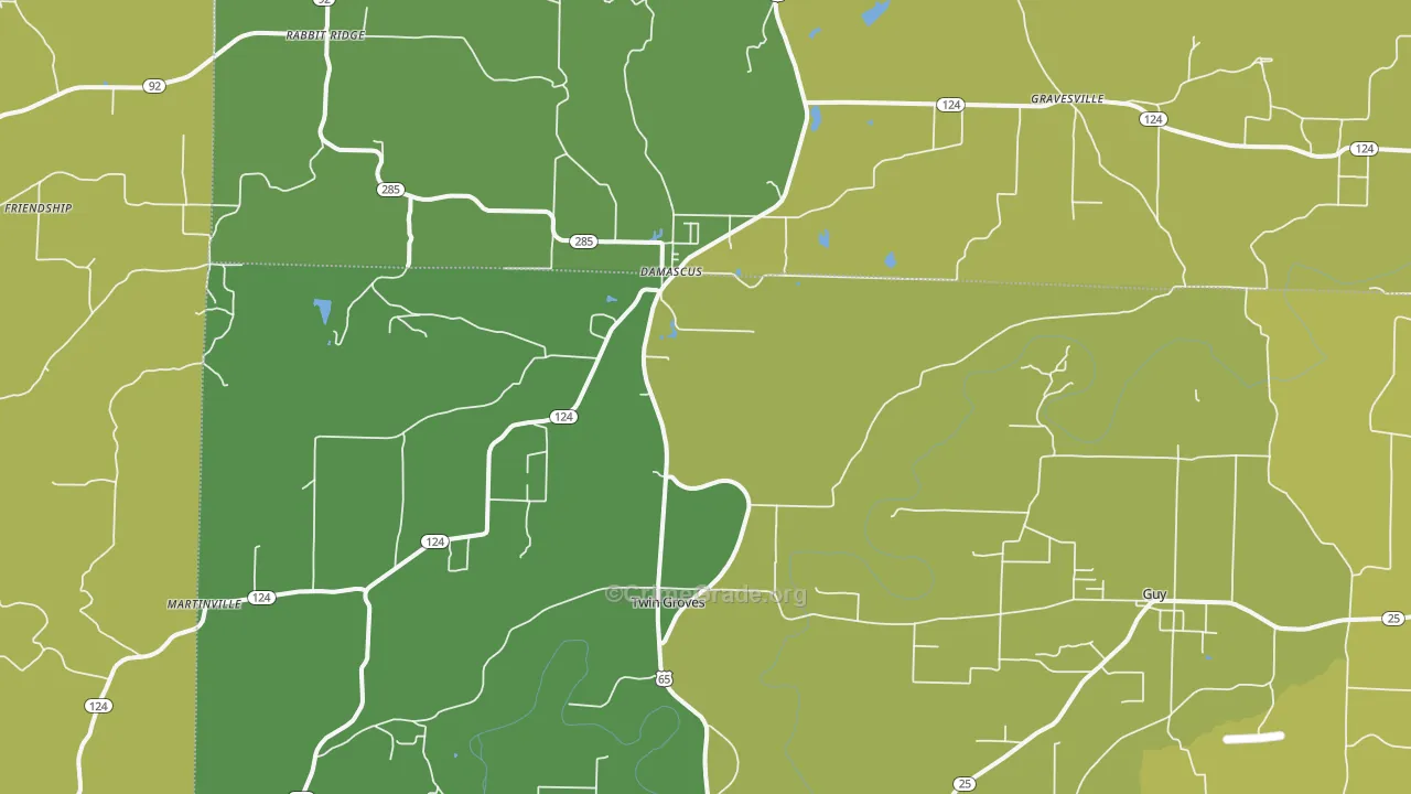 72039, AR Map of Theft Rates