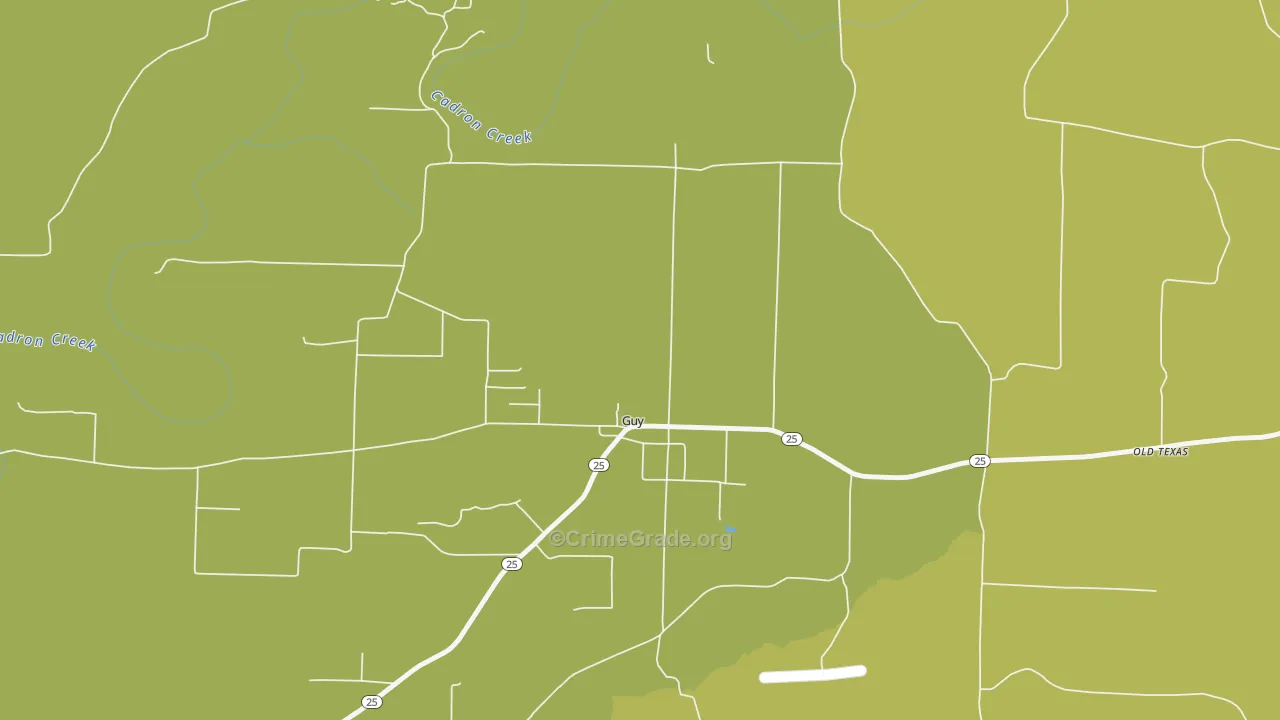 72061, AR Map of Theft Rates