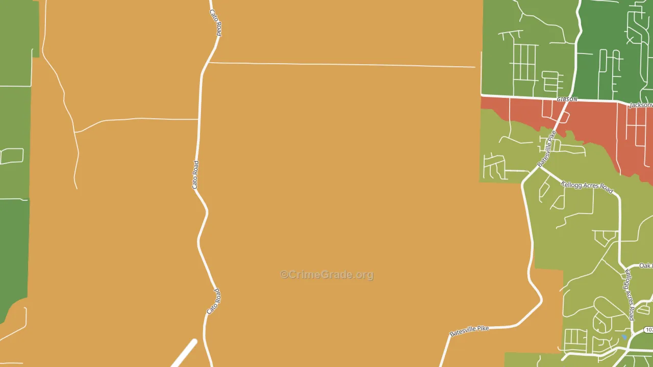 72119, AR Map of Theft Rates