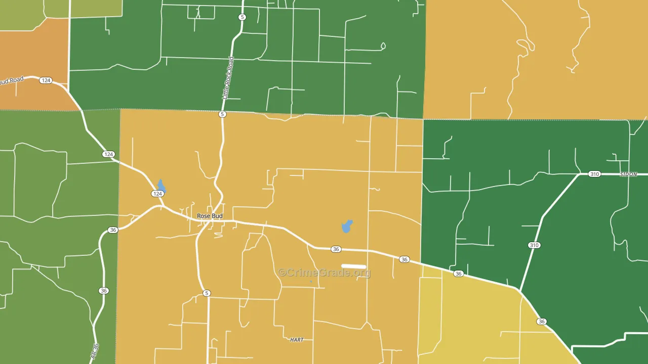 72137, AR Map of Theft Rates