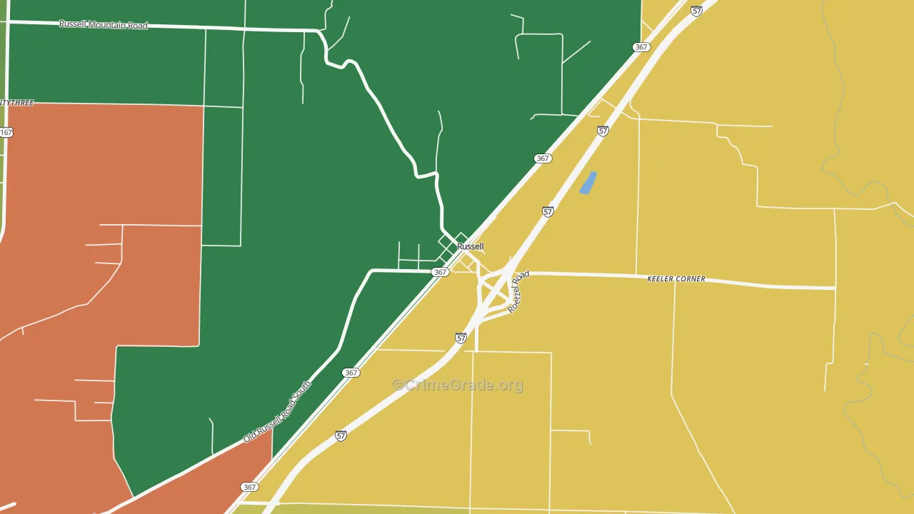 72139, AR Map of Theft Rates