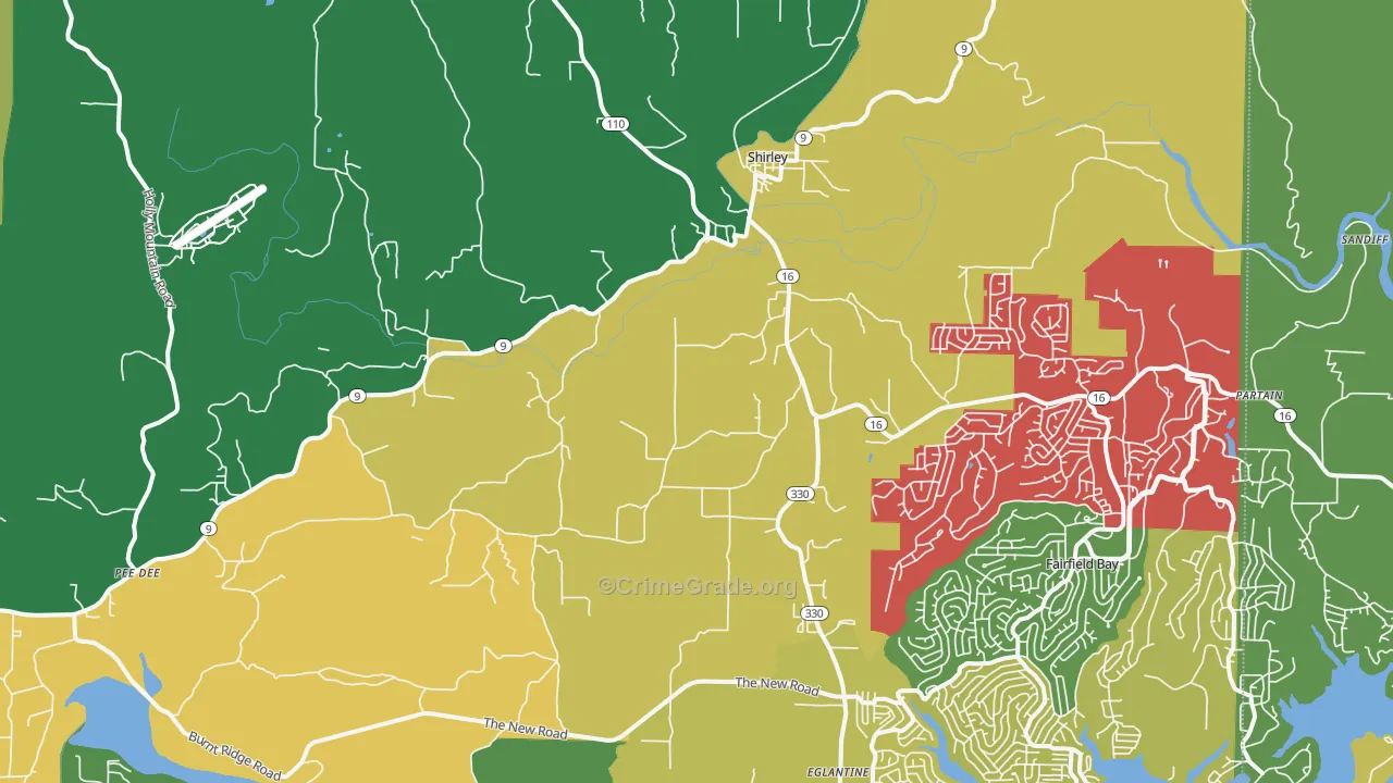 72153, AR Map of Theft Rates