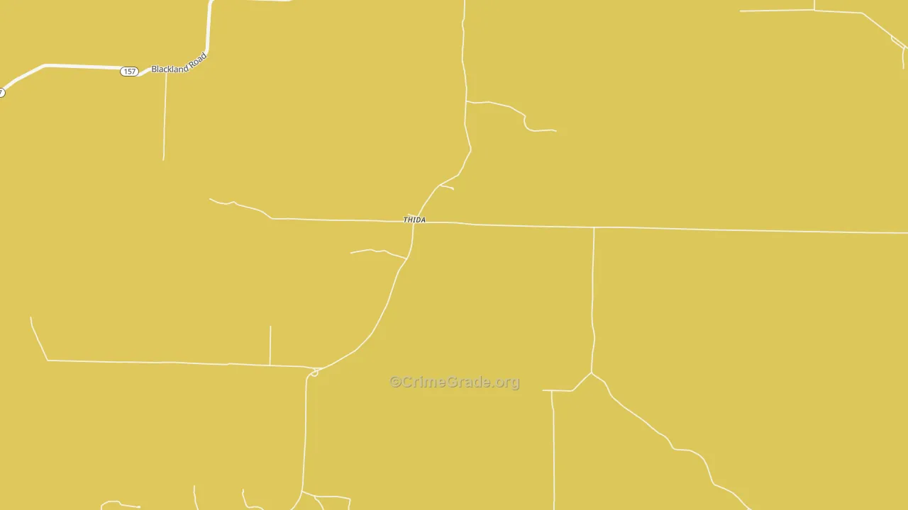 72165, AR Map of Theft Rates