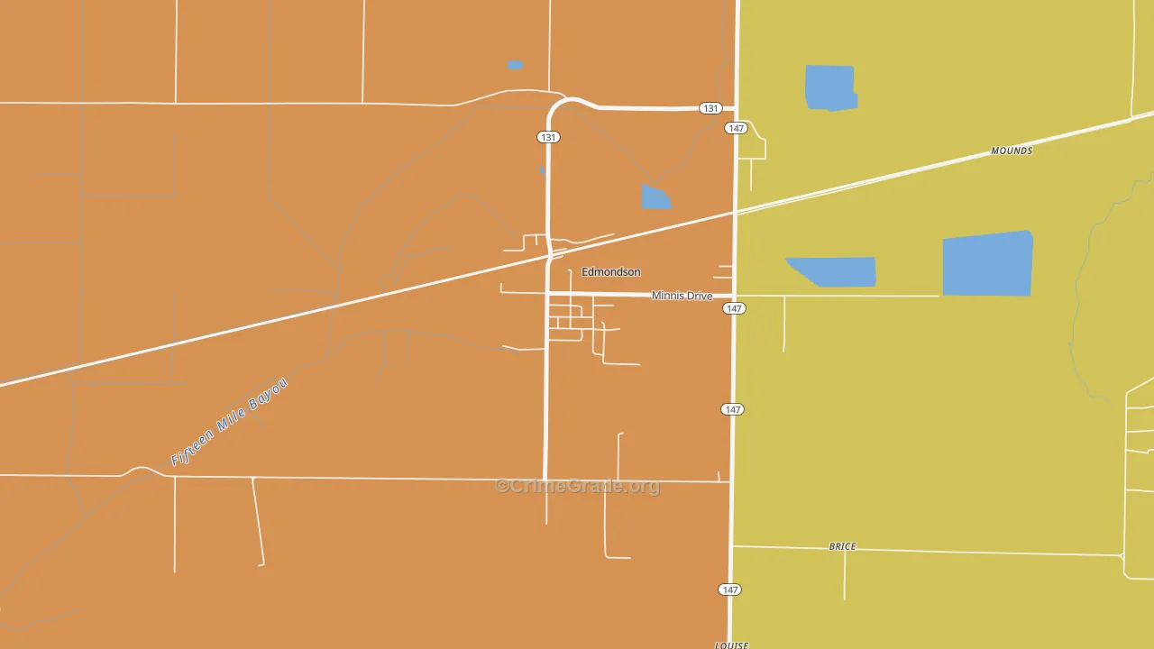 72332, AR Map of Theft Rates