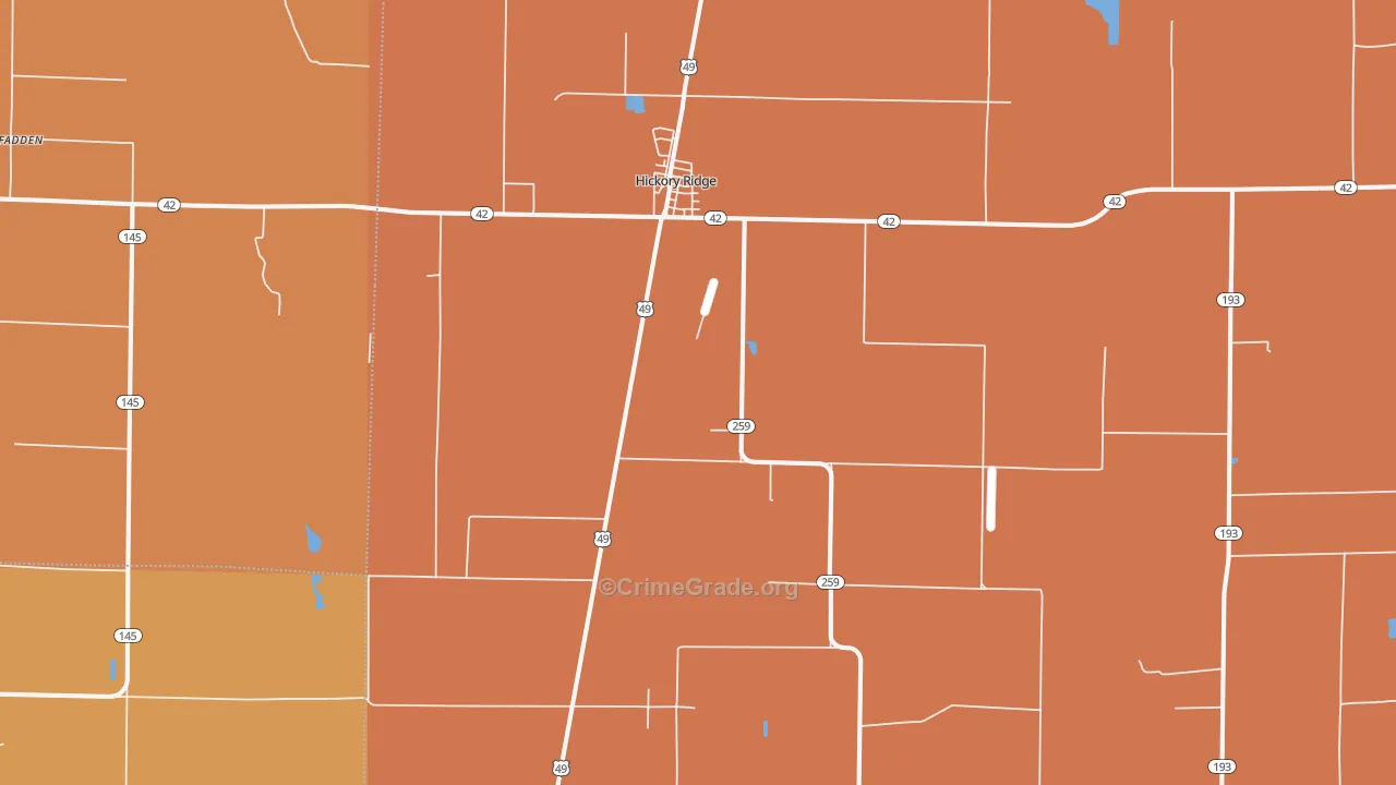 72347, AR Map of Theft Rates