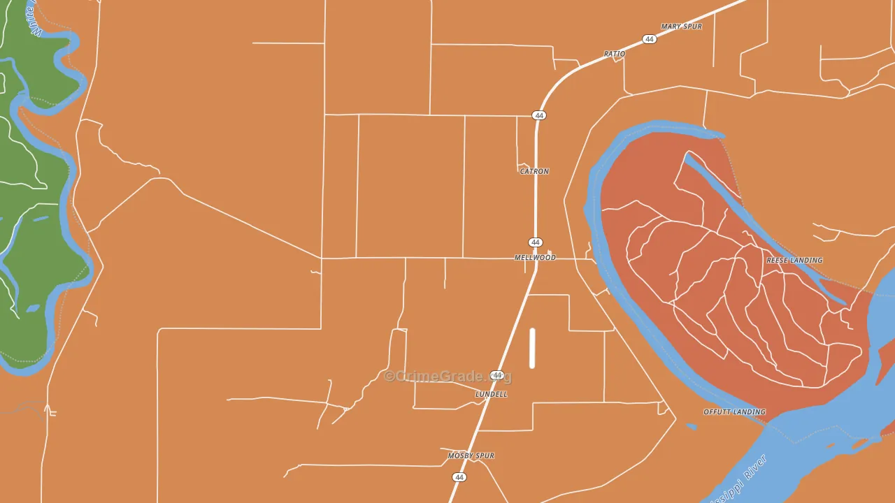 72367, AR Map of Theft Rates