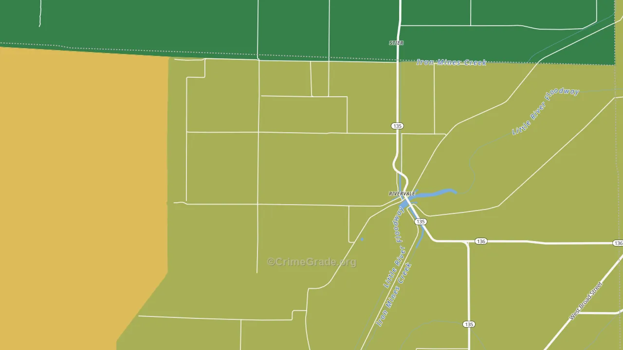 72377, AR Map of Theft Rates