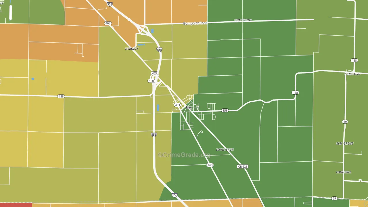 72411, AR Map of Theft Rates