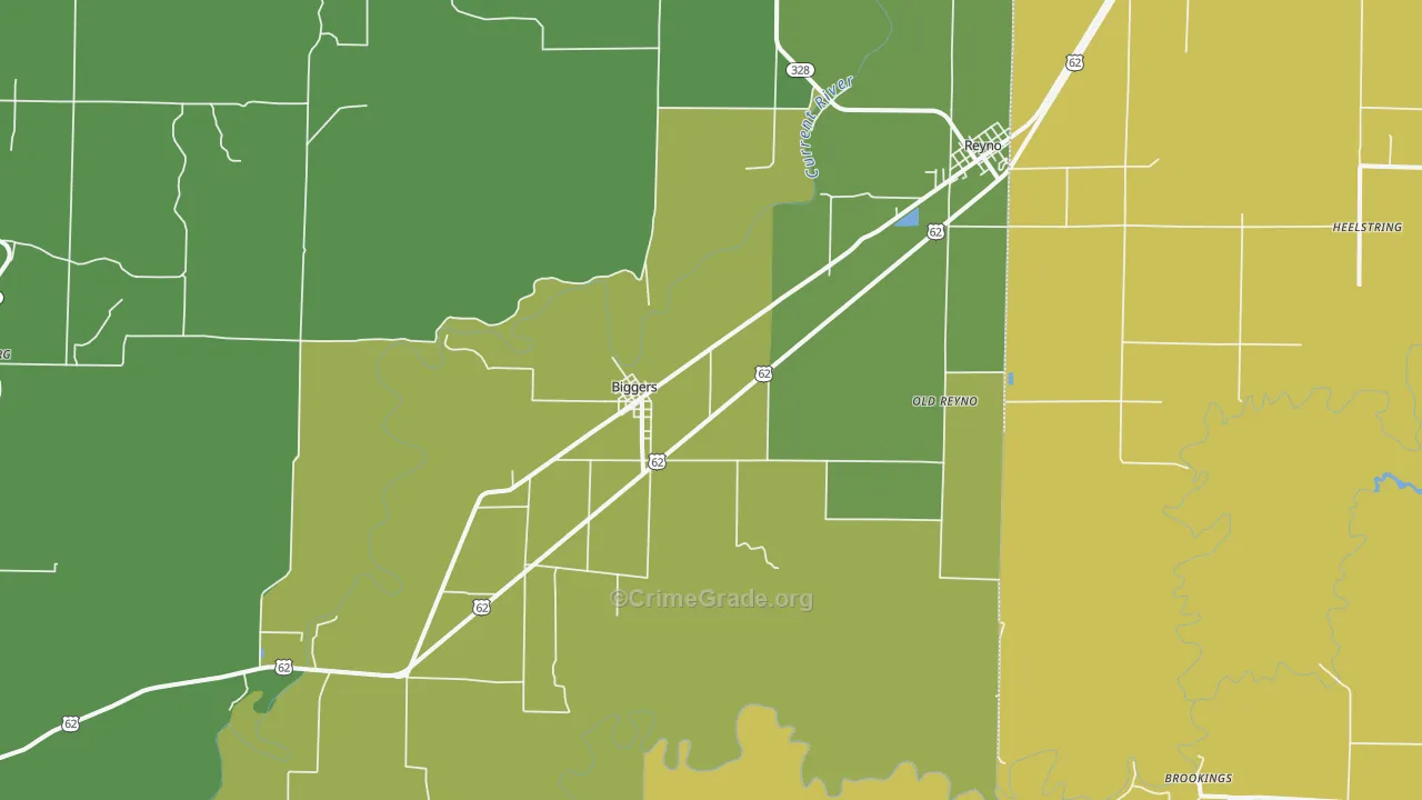 72413, AR Map of Theft Rates