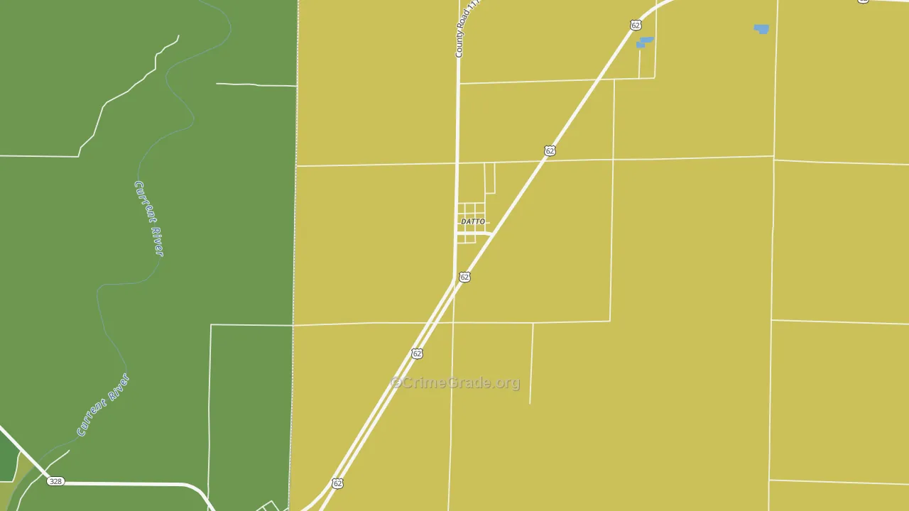 72424, AR Map of Theft Rates