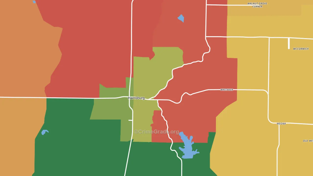 72432, AR Map of Theft Rates