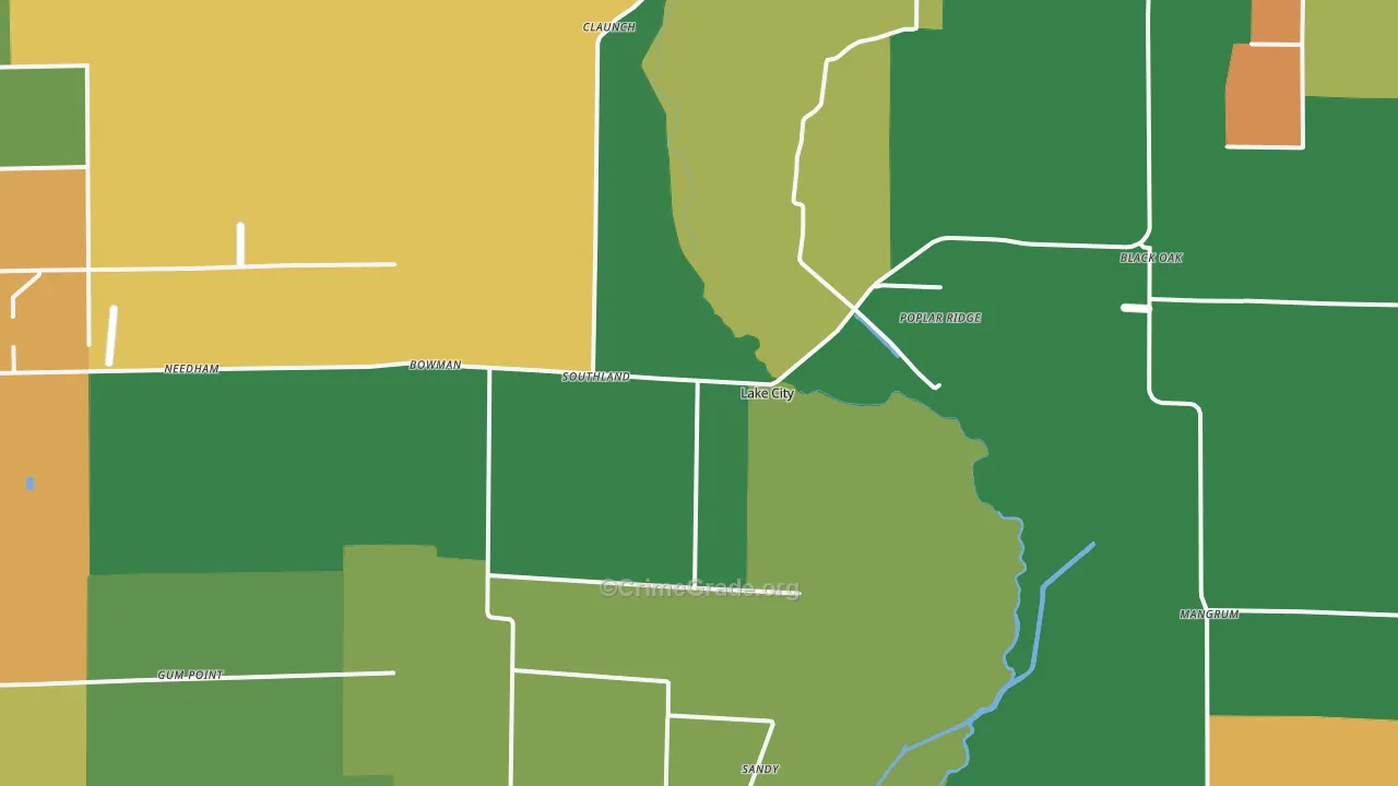 72437, AR Map of Theft Rates