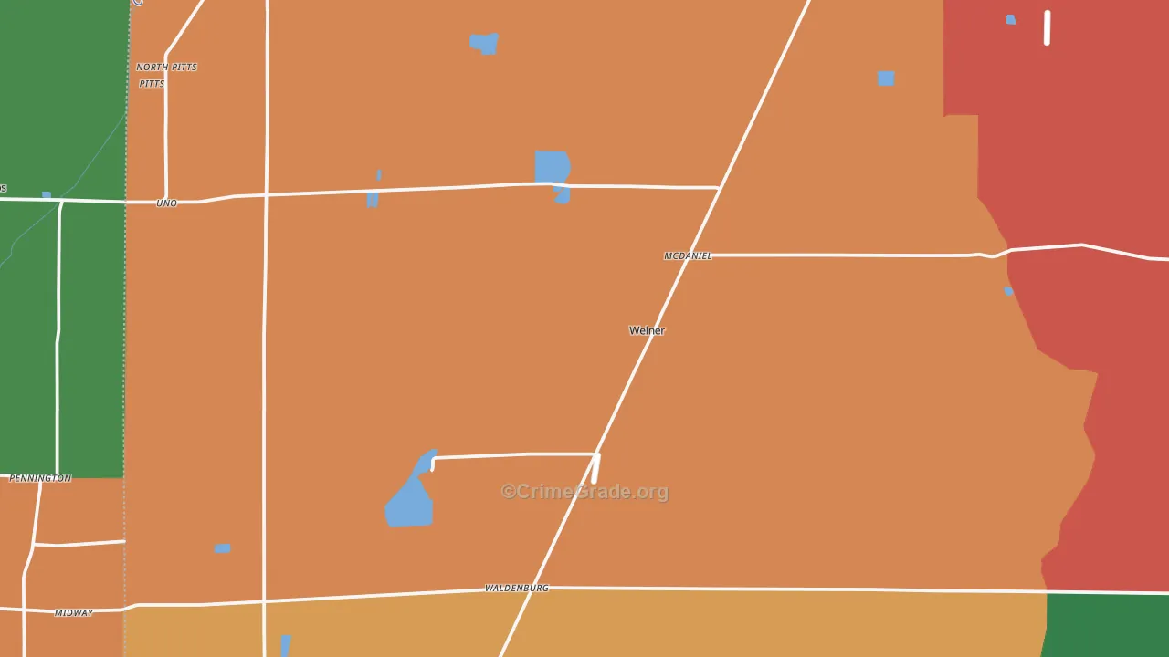 72479, AR Map of Theft Rates