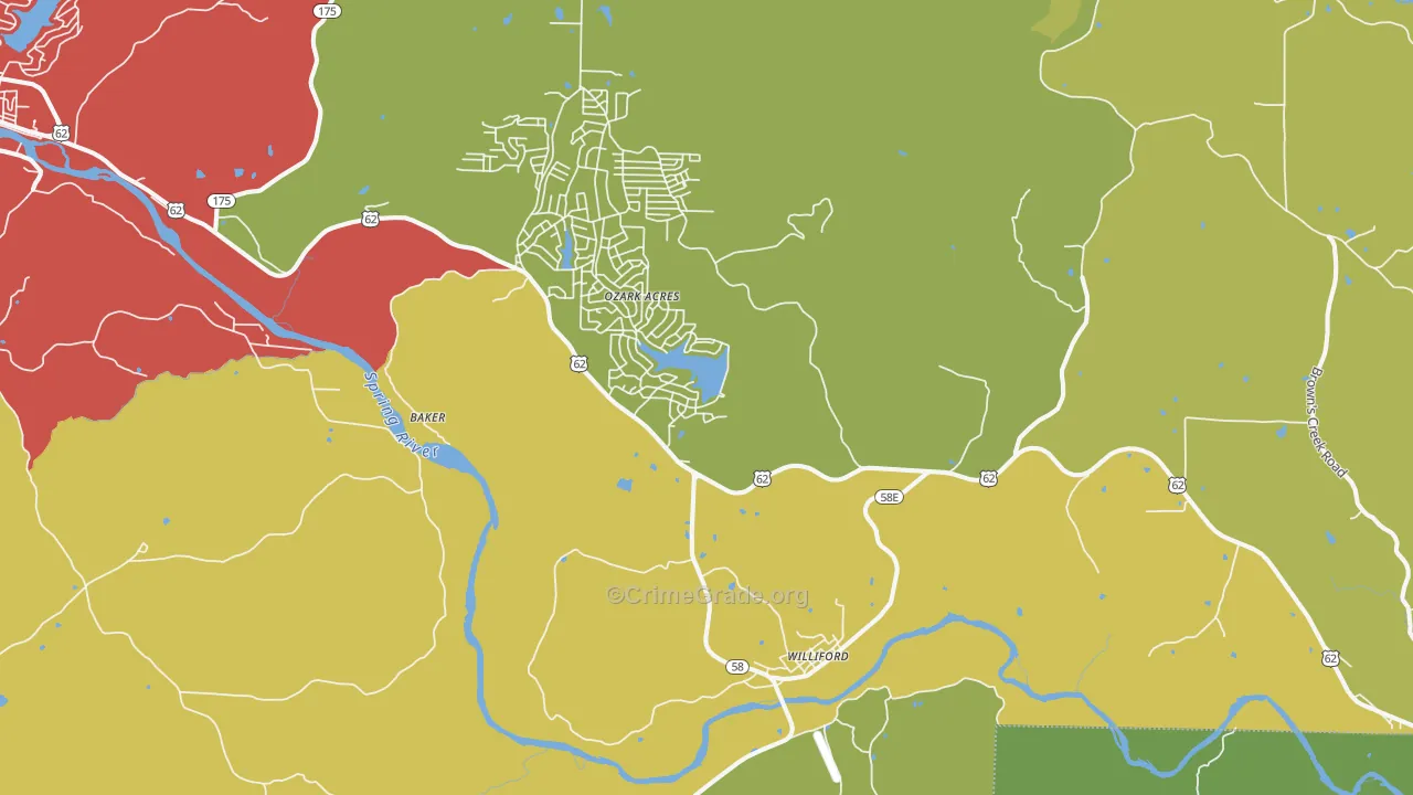 72482, AR Map of Theft Rates
