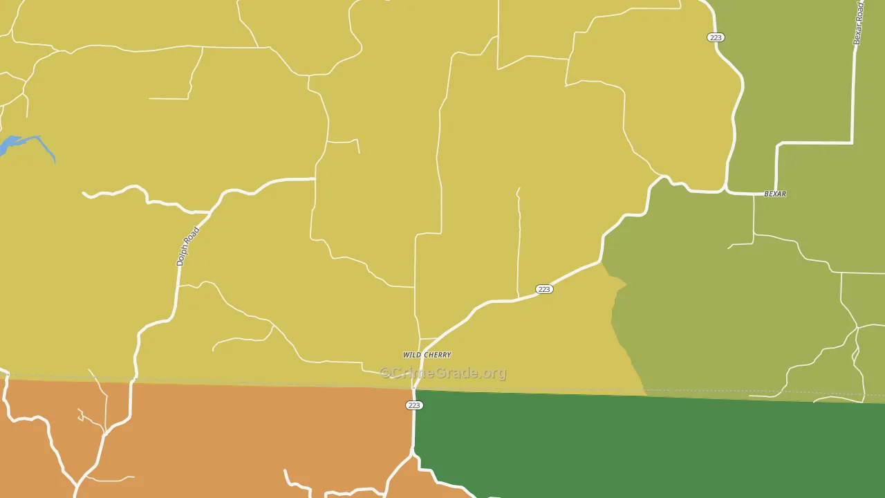 72515, AR Map of Theft Rates