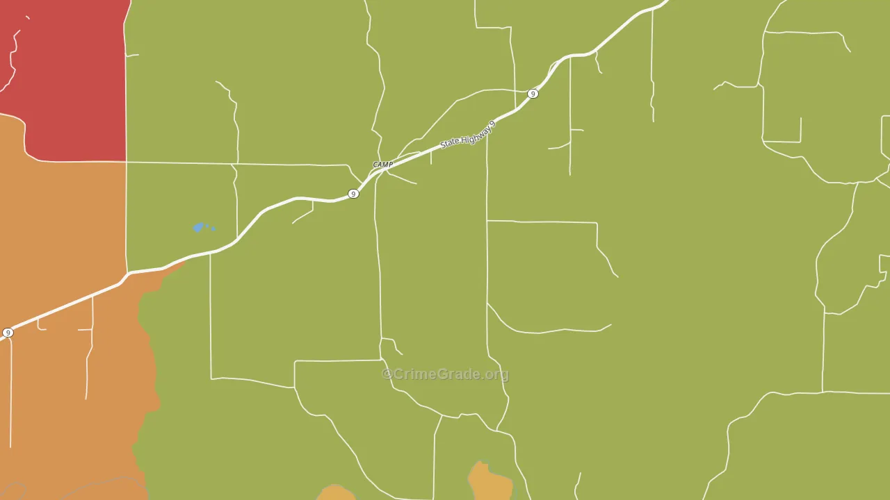 72520, AR Map of Theft Rates