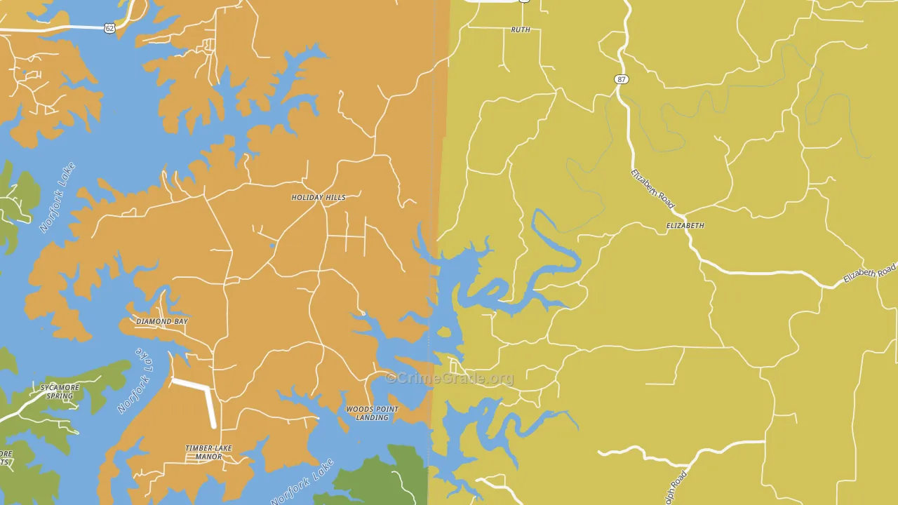 72531, AR Map of Theft Rates