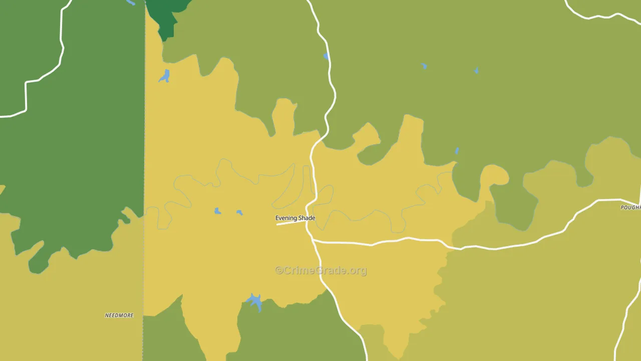 72532, AR Map of Theft Rates