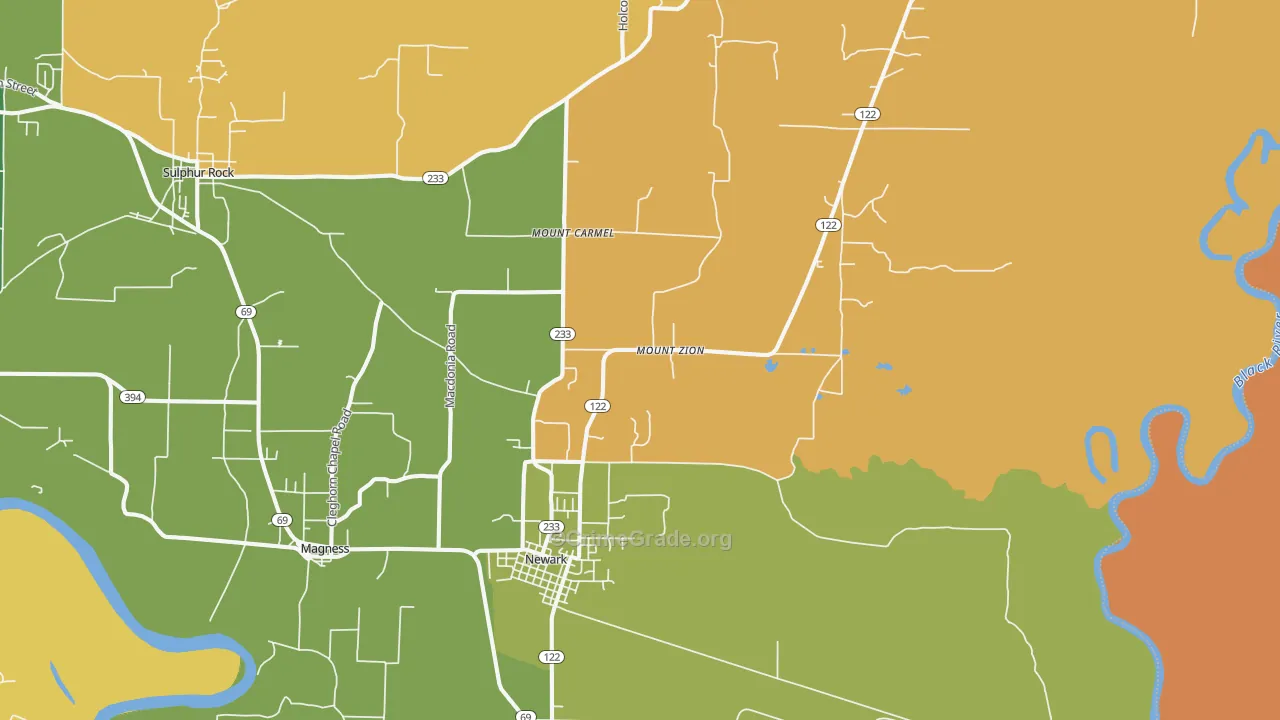 72562, AR Map of Theft Rates
