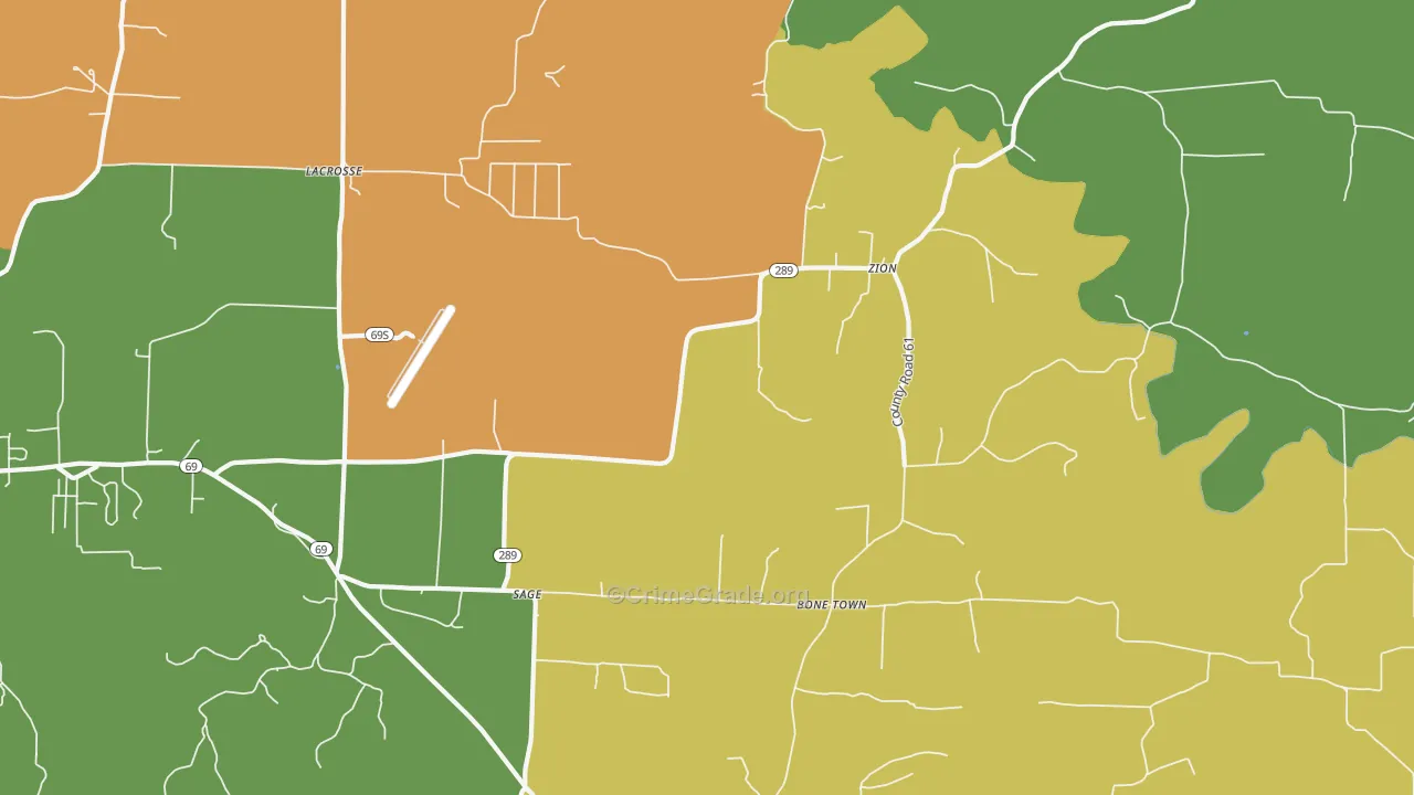 72573, AR Map of Theft Rates