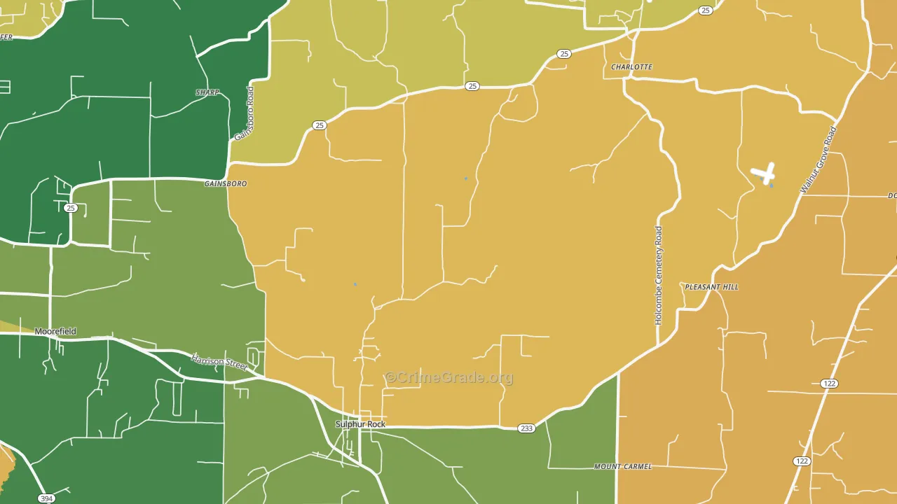 72579, AR Map of Theft Rates