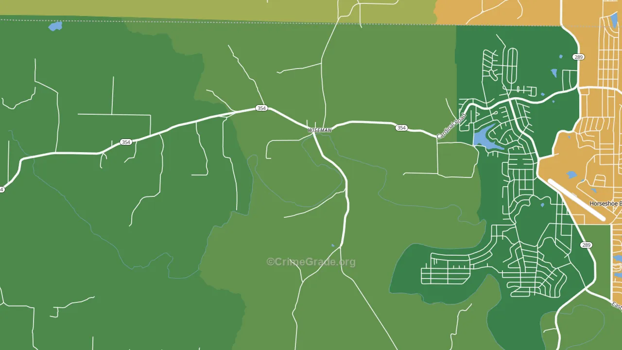 72587, AR Map of Theft Rates