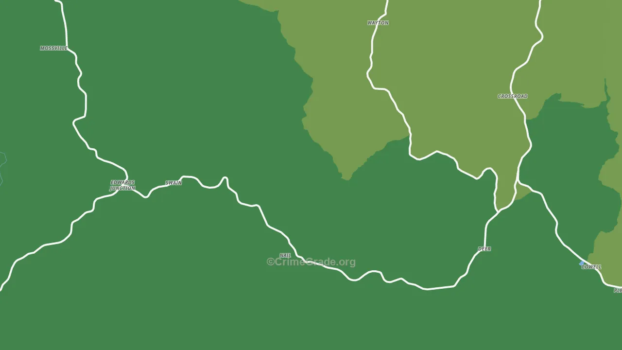 72628, AR Map of Theft Rates