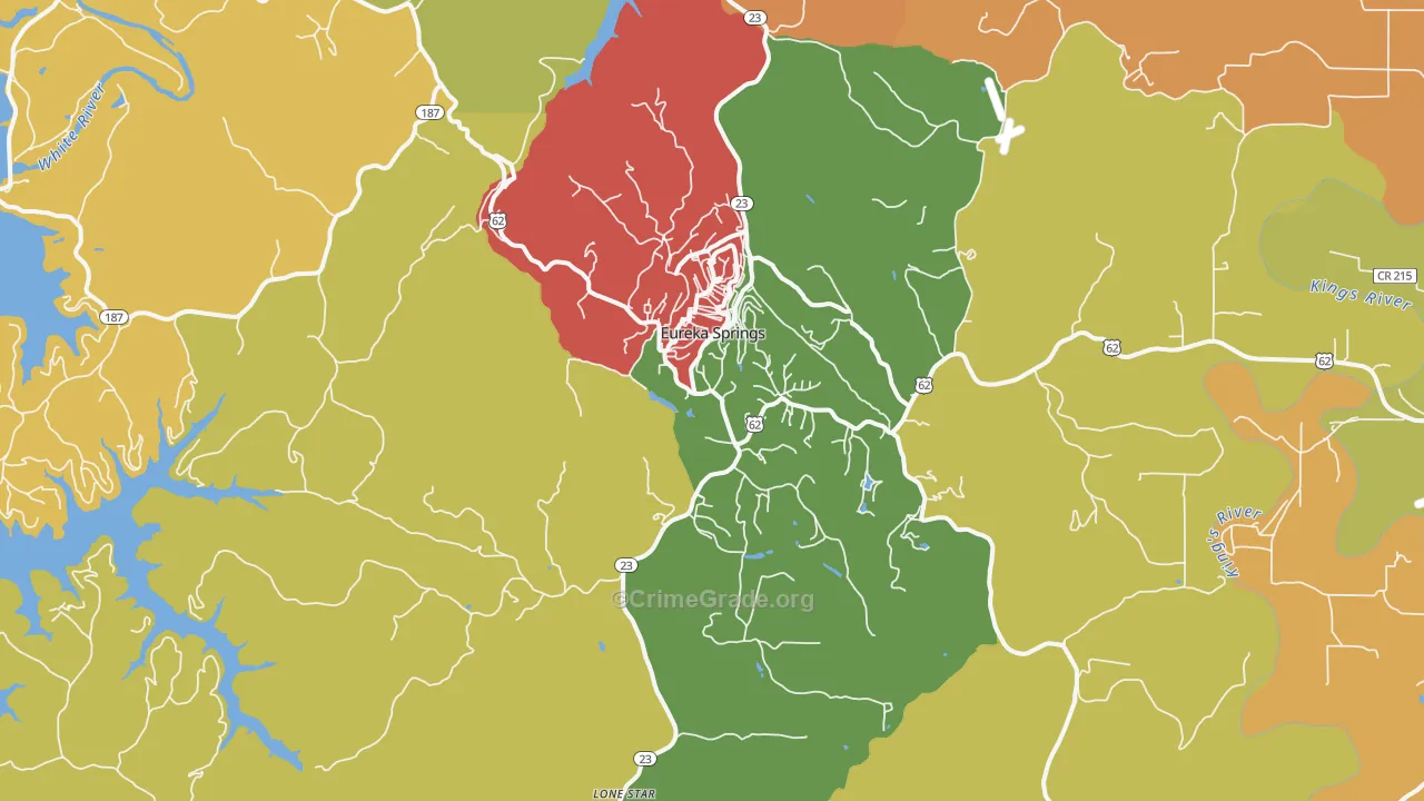 72632, AR Map of Theft Rates
