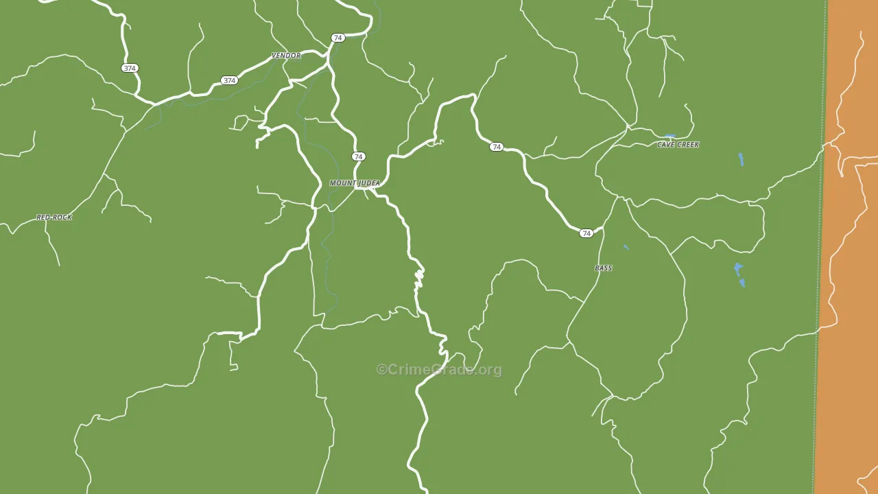 72655, AR Map of Theft Rates