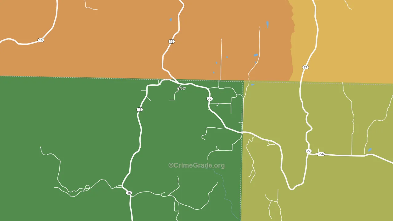 72679, AR Map of Theft Rates