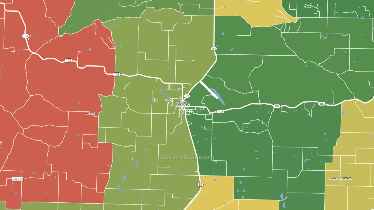 72722, AR Map of Theft Rates