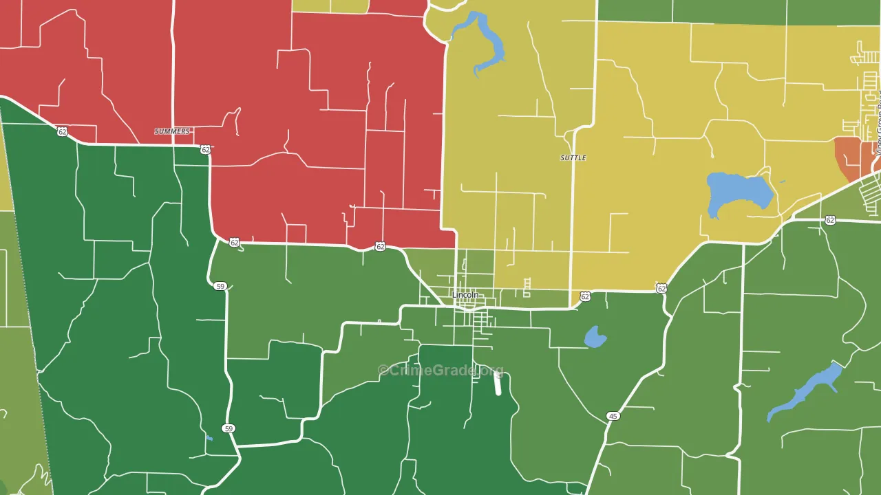 72744, AR Map of Theft Rates
