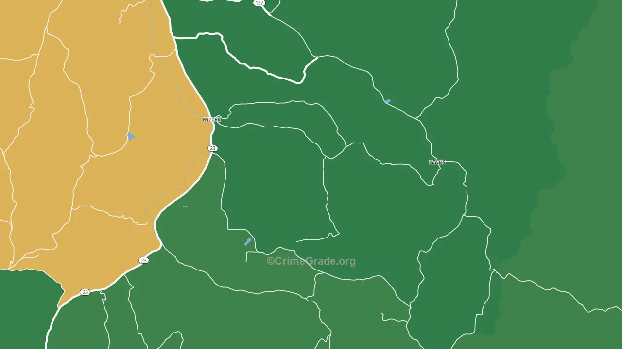 72776, AR Map of Theft Rates