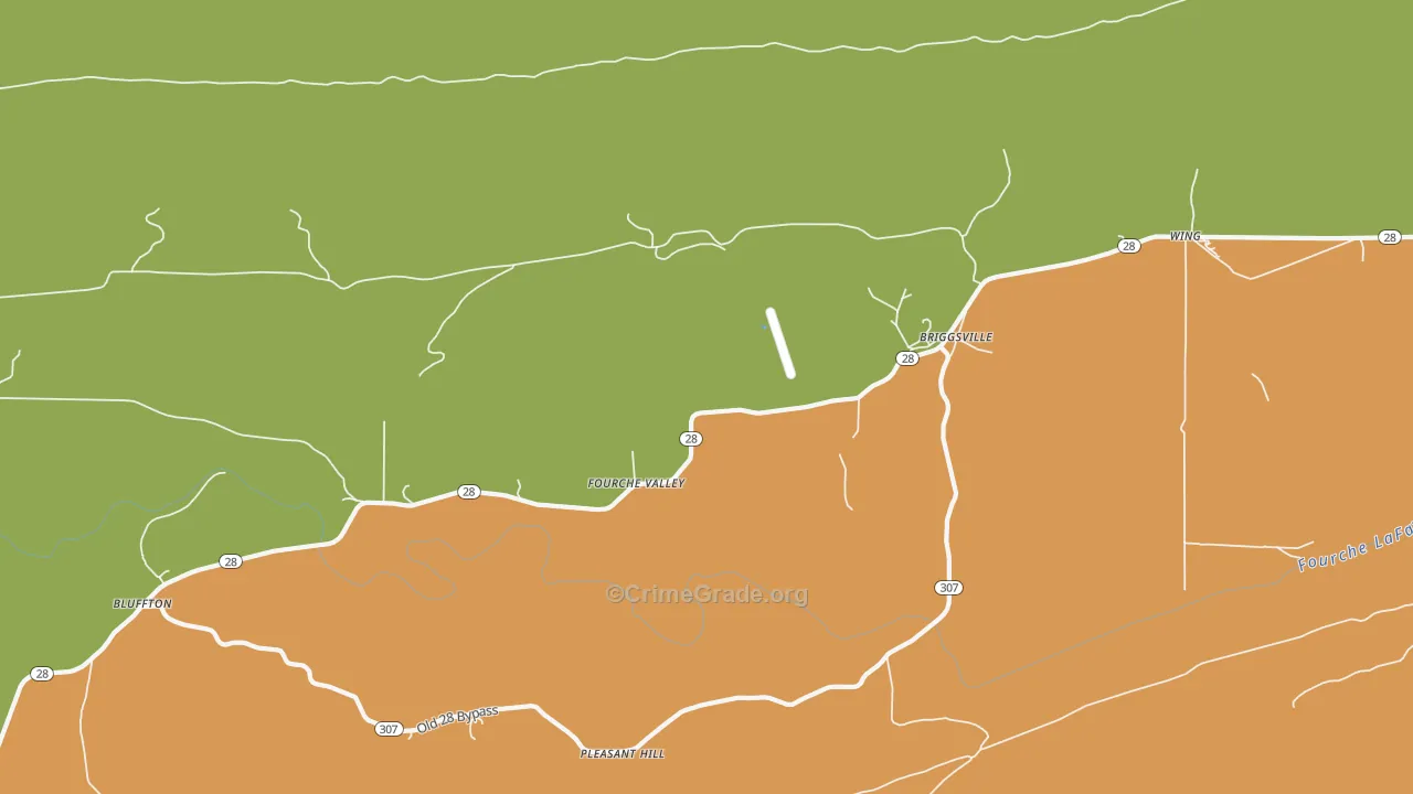 72828, AR Map of Theft Rates
