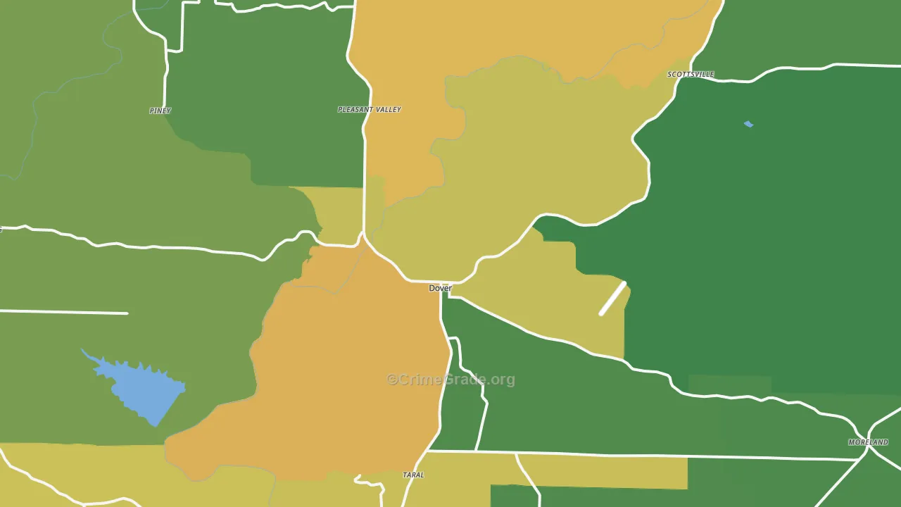 72837, AR Map of Theft Rates