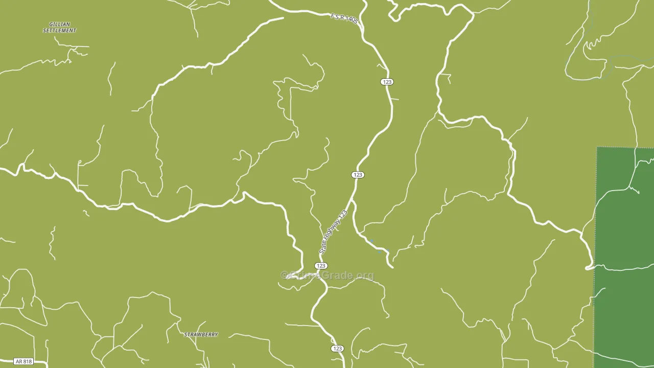 72839, AR Map of Theft Rates