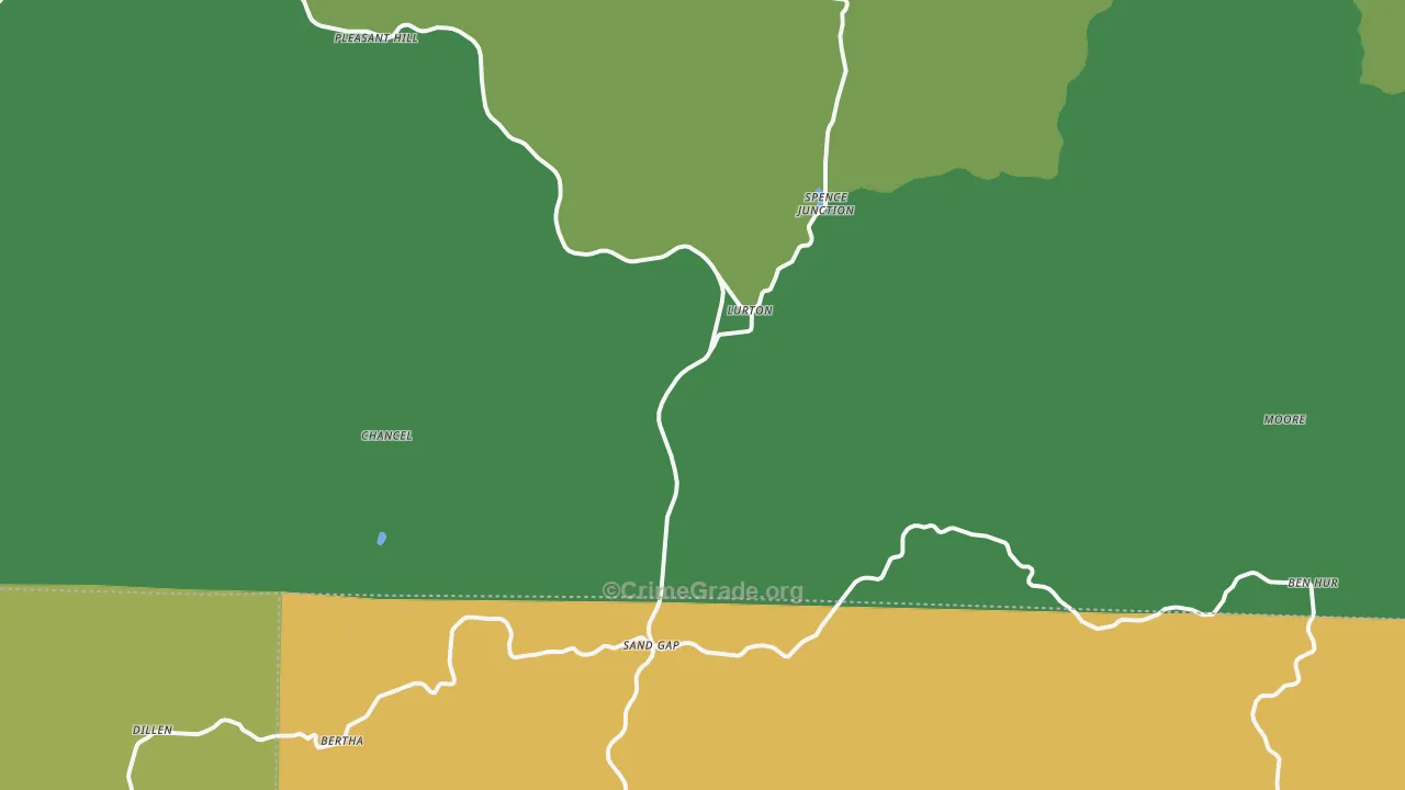 72856, AR Map of Theft Rates
