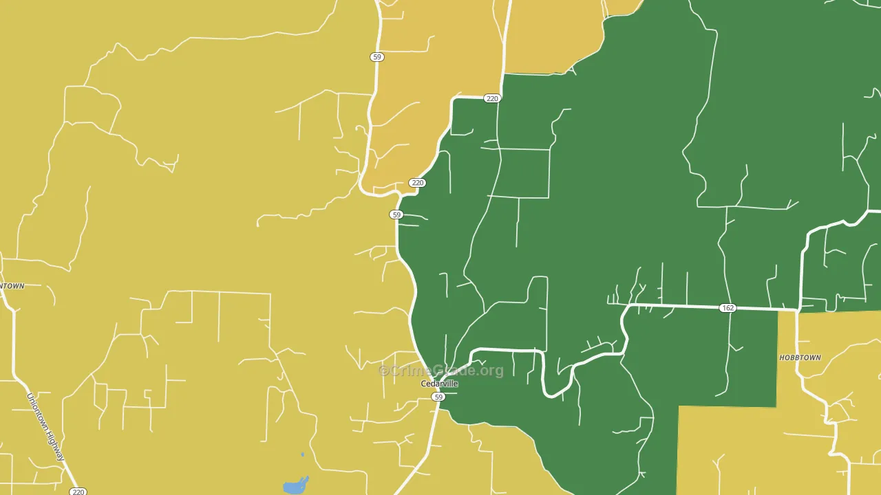 72932, AR Map of Theft Rates