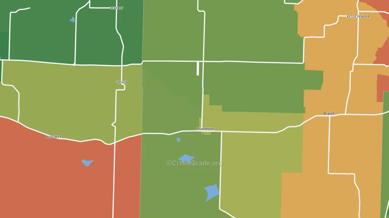 72933, AR Map of Theft Rates