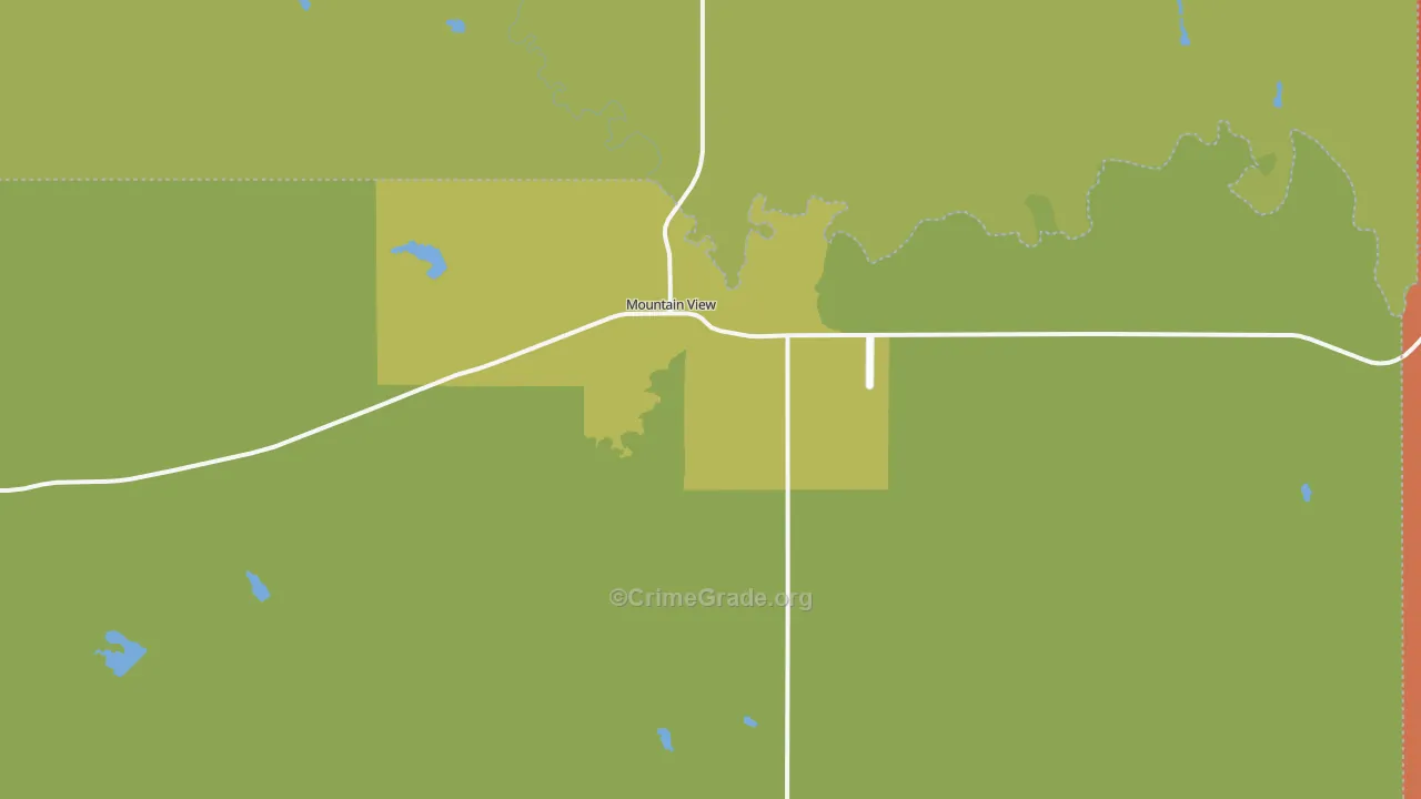 73062, OK Map of Theft Rates
