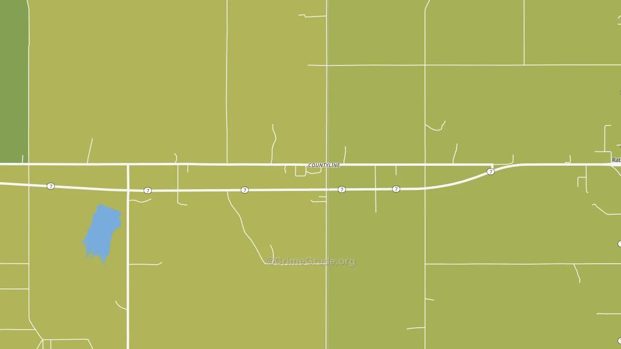 73425, OK Map of Theft Rates
