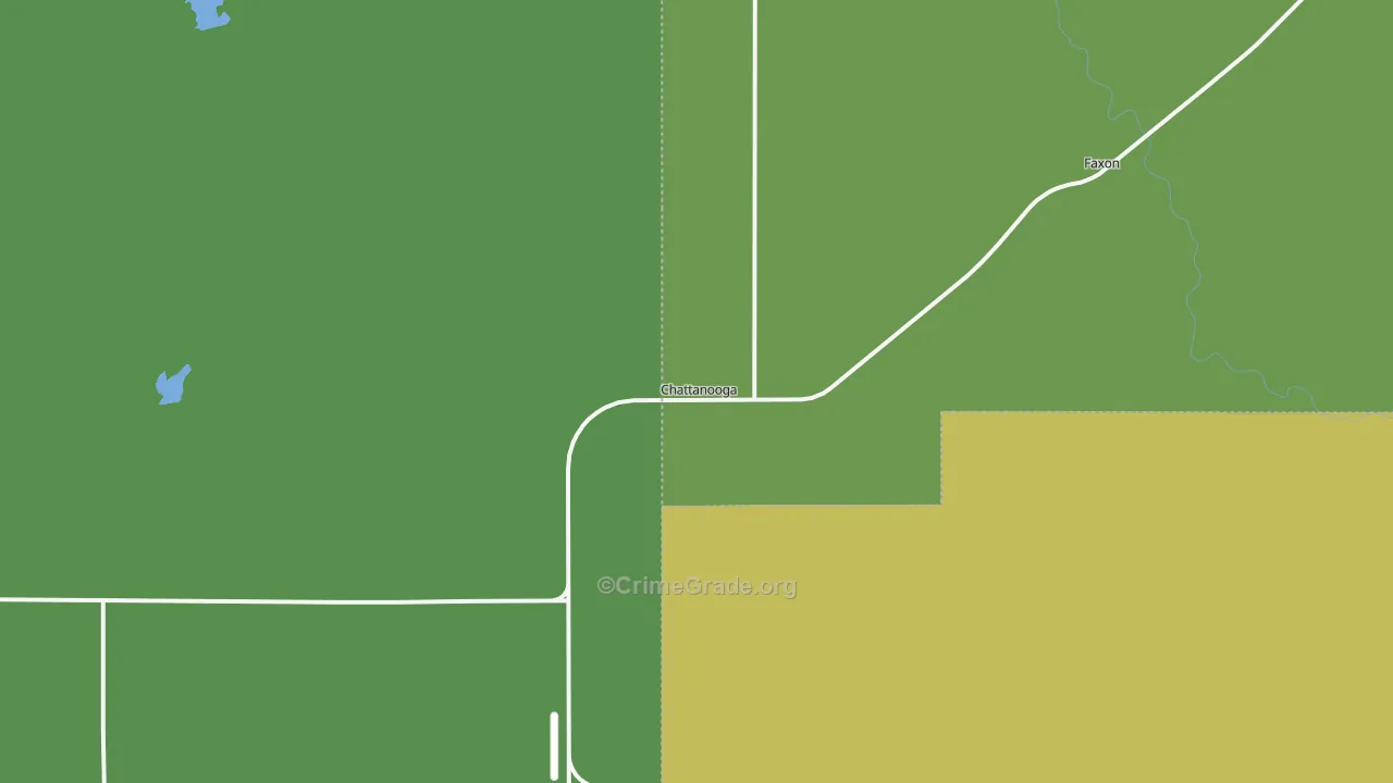 73528, OK Map of Theft Rates