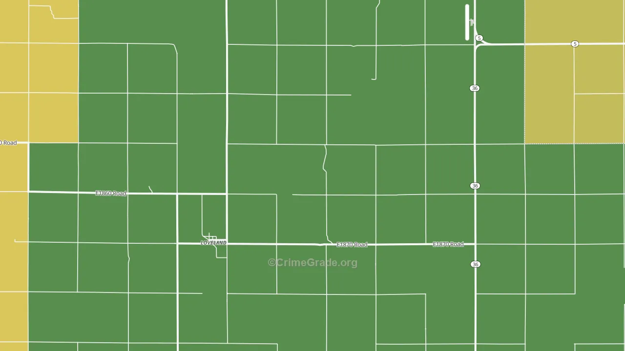 73553, OK Map of Theft Rates