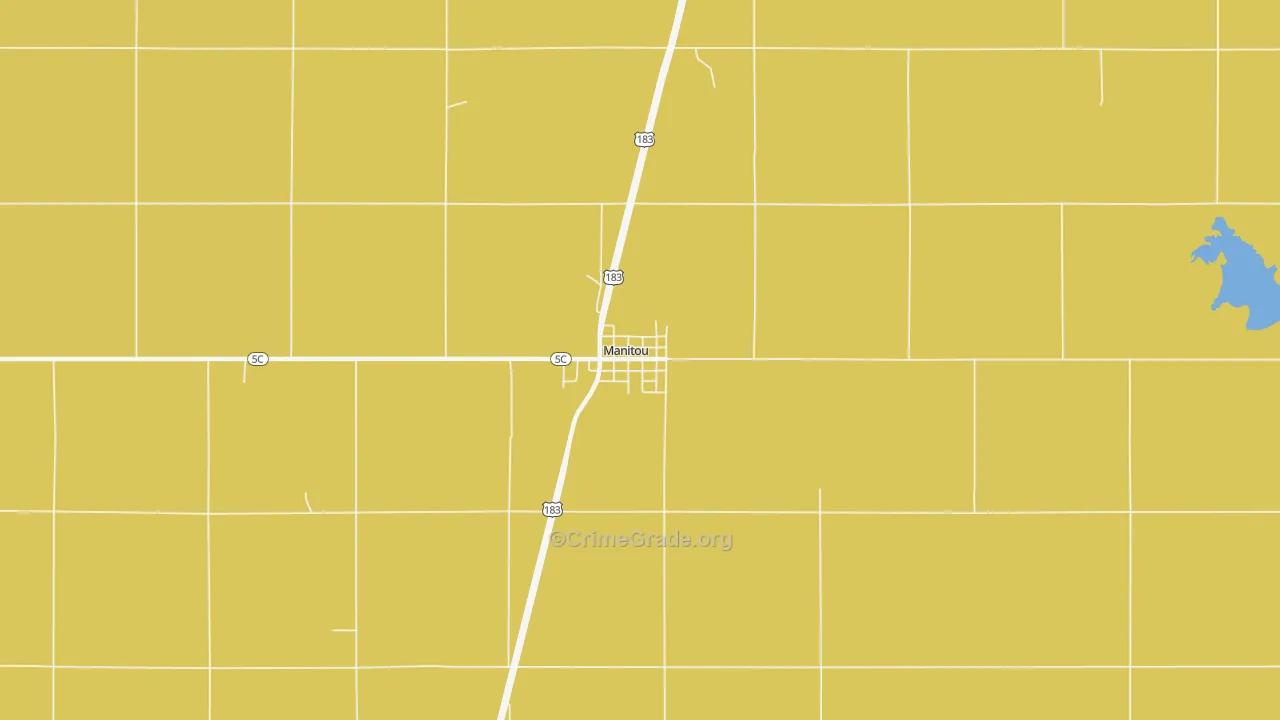 73555, OK Map of Theft Rates