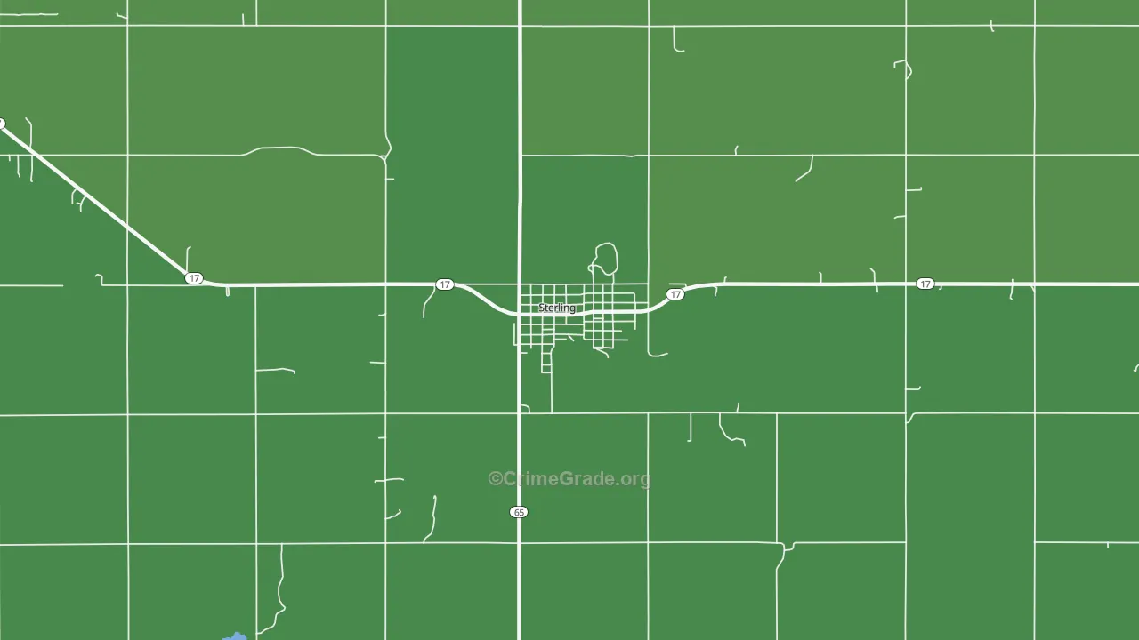 73567, OK Map of Theft Rates