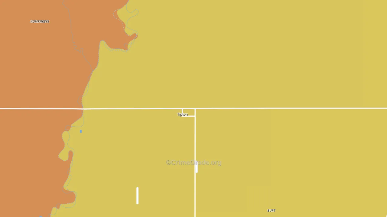 73570, OK Map of Theft Rates