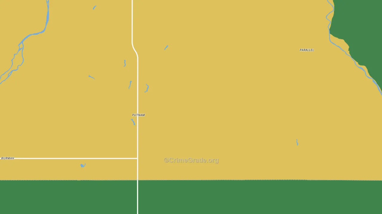 73659, OK Map of Theft Rates