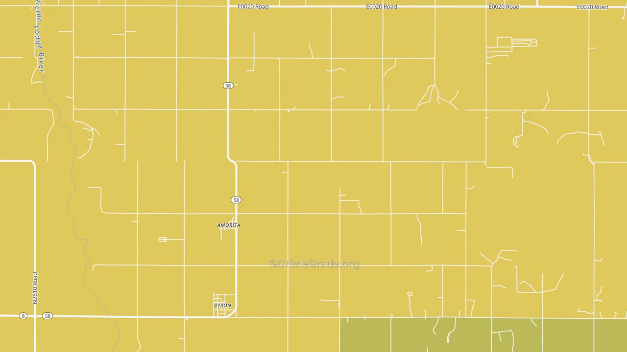 73719, OK Map of Theft Rates